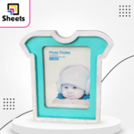 T-Shirt Kids Photo Frame –Blue & White Design