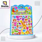 3D Cartoon Animal Stickers – Colorful Animals