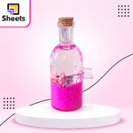 Glass Water Decor – Pink