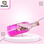 Glass Water Decor – Pink - Image 2