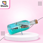 Glass Water Decor – Mint Green - Image 2