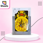 Disney Duck Bell Alarm Clock – Black & Yellow