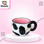 Shein Porcelain Mug – Cow Design
