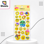 Smile LRT Stickers – Colorful Emoji Designs