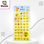 Smile LRT Stickers – Emoji & Star Designs