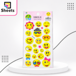 Smile LRT Stickers – Cute Emoji & Funny Faces Design