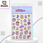 LTD Space Girl Stickers