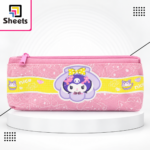 My Melody Pink Fabric Pencil Case – Double Zipper
