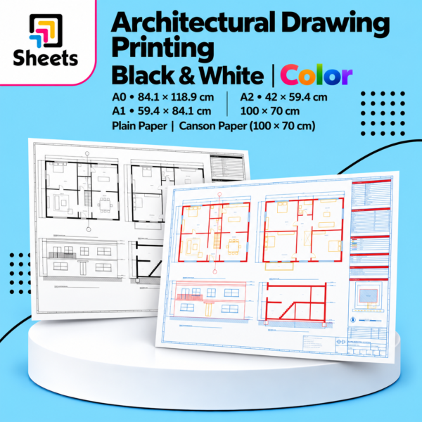 Architectural Drawing Printing