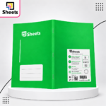 Sheets Lined Notebook – 80 Sheets A5 (Green)