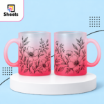 Frosted Glass Mug - Image 3